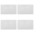 thumbnail image 1 of KAKOWELY blanking plate white 4pcs Blank Wall Plate Cover Junction Box Plastic Electrical Outlet Cover Plates Easy Installation Electrical Box Cover Plate (Small), 1 of 5