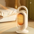 thumbnail image 3 of WIFKLSIIPG Desktop Heater Small Hot Fan Household 110V High Power Vertical Foot Warmer Heater, 3 of 7