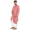 thumbnail image 3 of Atasi Kurta Pyjama Indien Ensemble 2 Pcs pour Hommes Tenue de Fête Robe Traditionnelle Tenue Ethnique, 3 of 7