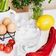 thumbnail image 2 of BRIGHTFUFU Hand Powered Food Processor with Three Layer Stainless Steel Blades for Vegetables and Meat Multi Color, 2 of 8