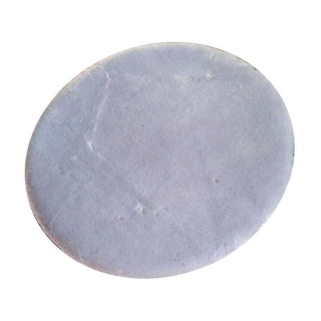 Non Slip Round Chair Cover Seat Pads with Buckle Grey - 40cm (16 inch)