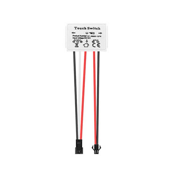 Touch sensor switch DC 12V 5A 60W LED smart single button mirror light switch