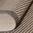 thumbnail image 4 of Smithleighs Deep Brown and Tan Woven Area Rug, 4 of 5