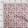 thumbnail image 2 of oneOone Cotton Flex Red Fabric Kids Sewing Material Print Fabric By The Yard 40 Inch Wide, 2 of 4