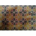 thumbnail image 4 of oneOone Cotton Silk Fabric Check & Triangle Ikat Fabric Prints By Yard 42 Inch Wide, 4 of 4