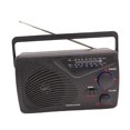 thumbnail image 4 of Bunblic Radio Portable Transistor Radio Personnes Âgées Design Rétro de Table avec Poignée Décor Multifonction Facile à Utiliser Intérieur Maison FM AM, 4 of 8