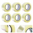 thumbnail image 3 of 6 Rolls Delicate Adhesive Clear Portable Packing Label Tapes Sealing Tape Glue for School Home Office, 3 of 6