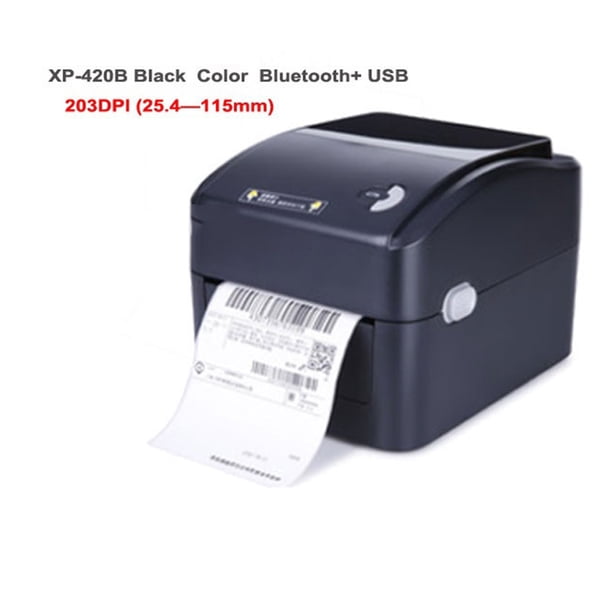 Print Width 20mm-108mm Thermal Label Printer Thermal Shipping