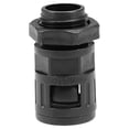 thumbnail image 5 of Unique Bargains Plastic Ripple Pipe Connector Joint Black for AD13 Corrugated Tube 3pcs, 5 of 5