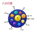 thumbnail image 2 of New Planet Pattern Simple Dimple Fidget Toy, Anxiety Stress Reliever Toys, 2 of 6