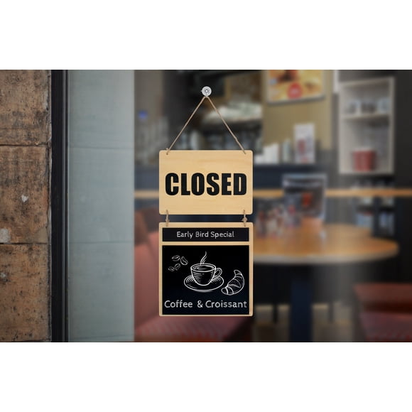 Royal Sovereign Open /Closed Sign with Message Board