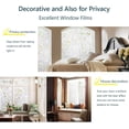 thumbnail image 4 of 3D Window Film No Glue Static Decorative Privacy Films Window Frost Film for Glass, 4 of 6