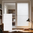 thumbnail image 4 of Lisbinx Window Sun Protection Film, One-Way Privacy Mirror Glass Tint, Reflective Heat Control, White Plastic, 20x100 cm Window Film, 4 of 6