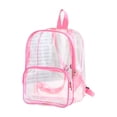 thumbnail image 2 of YIMWNYI Transparent Backpack, Large Capacity Clear Rucksack, Fashionable Plastic Shoulder Bag, Lightweight and Waterproof, Easy-to-Clean, Ideal for Daily Use and Public Places, 2 of 7