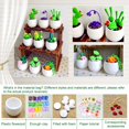 thumbnail image 3 of pitrice Kids Succulent Potted Flower DIY Clay Modelling Light Clay Children's Educational Toy Type 10, 3 of 9