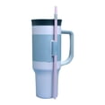 thumbnail image 1 of Owala Stainless Steel Water Bottle 40 oz - Sky Blue, 1 of 2