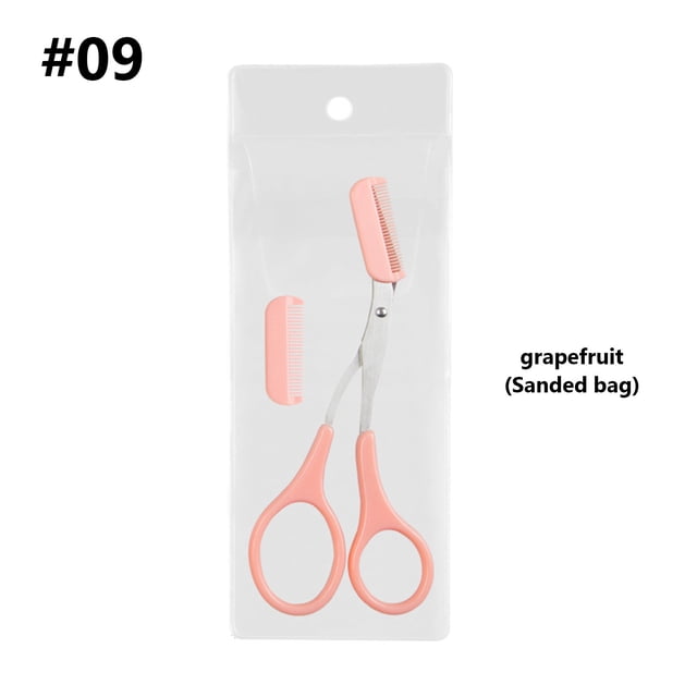 Reduce Price! WSBDENLK Eyebrow Trimmers Scissor 2024 New Eyebrow Scissors With Comb Precision Eyebrow Trimming Scissors Non-Slip Eyebrow Cutter Hair Removal Eyebrow Scissors