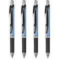 thumbnail image 5 of Pentel Energel BLN75 Retractable Gel Ink Rollerball Pens, Fine Point, 0.5mm, Black Ink, 6 Pack, 5 of 5