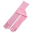 thumbnail image 1 of ziyahi 2 Pcs 45cm Multicolores Gants Longs pour Femmes Robe de Dîner Mitaines Chaudes pour Dames Conduite Festival d'Automne Fête Rose, 1 of 8