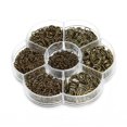thumbnail image 1 of 1450 Pieces/Set Open Jump Rings Bangle 3-10mm Connectors Jewellery Findings DIY Crafting Handicraft Accessories Silver, 1 of 10