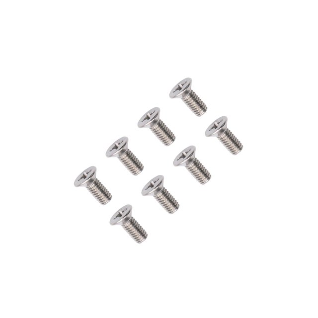 Boulons de Vis de Disque de Frein Pièces de Réparation 93600-06014-0H Acier Inoxydable Accessoire Durable pour, Facile à Installer 8 Pcs