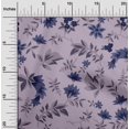 thumbnail image 2 of oneOone Rayon Lavender Fabric Tropical Sewing Craft Projects Fabric Prints By Yard 56 Inch Wide, 2 of 4