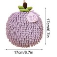 thumbnail image 1 of Towels for Bathroom,Fuzzy Ball Hand Towel with Hanging Loop for Bathroom Cute Fruit Decorative Ball Towel Soft Absorbent Ball Towel Sets for Kitchen Bathroom,Hand Towels for Bathroom, 1 of 5