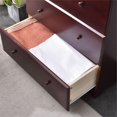 thumbnail image 4 of Better Home Products Isabela Commode à 4 Tiroirs en Bois de Pin Massif, Couleur Acajou, 4 of 8
