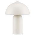 thumbnail image 1 of Bouclair White Metal Mushroom Lamp, 1 of 8