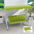 thumbnail image 2 of Outsunny Coussins de Remplacement pour Balançoire de Banc d'Extérieur à 3 Places, 2 of 10