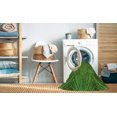 thumbnail image 2 of Ahgly Tapis d'Intérieur Lavable en Machine Carré Vert Émeraude Profond, 3 Pieds Carré, 2 of 7