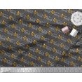 thumbnail image 2 of Soimoi Poly Georgette Fabric Brush Stroke & Spiral Abstract Print Sewing Fabric Yard 42 Inch Wide, 2 of 3