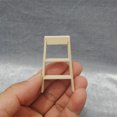 thumbnail image 2 of Mini Foldable Ladder Beige 5.3x1.3x0.4in Wood Durable Safe For Kids Collectors 1Pack, 2 of 8