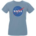 thumbnail image 1 of T-shirt Biologique pour Femmes avec Logo de la NASA, 1 of 1