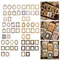thumbnail image 4 of BUYISI Cadres en Papier Style Vintage pour Scrapbooking 30 Pcs Découpes Rétro pour Projets Diy F, 4 of 5
