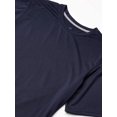 thumbnail image 2 of Hanes Cool DRI TAGLESS Men`s T-Shirt, L, Navy Heather, 2 of 3