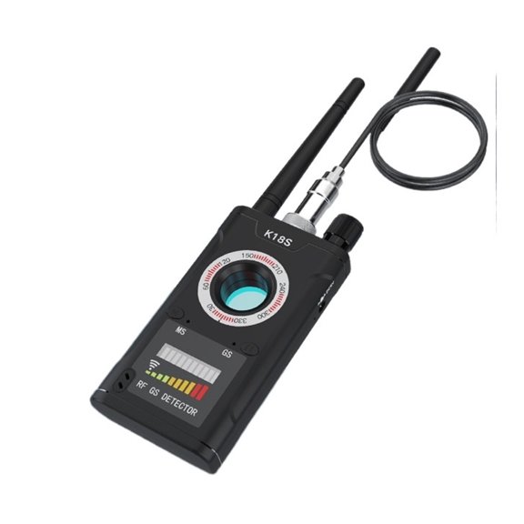 K18S Detector Anti-surveillance Anti-listening Detector Anti-location Tracking Wireless Signal Scanning GPS ,Visual and Audible Alarm