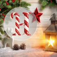 thumbnail image 5 of 26 Letter Ornament Cane Candy Letter Ornament, 5 of 5