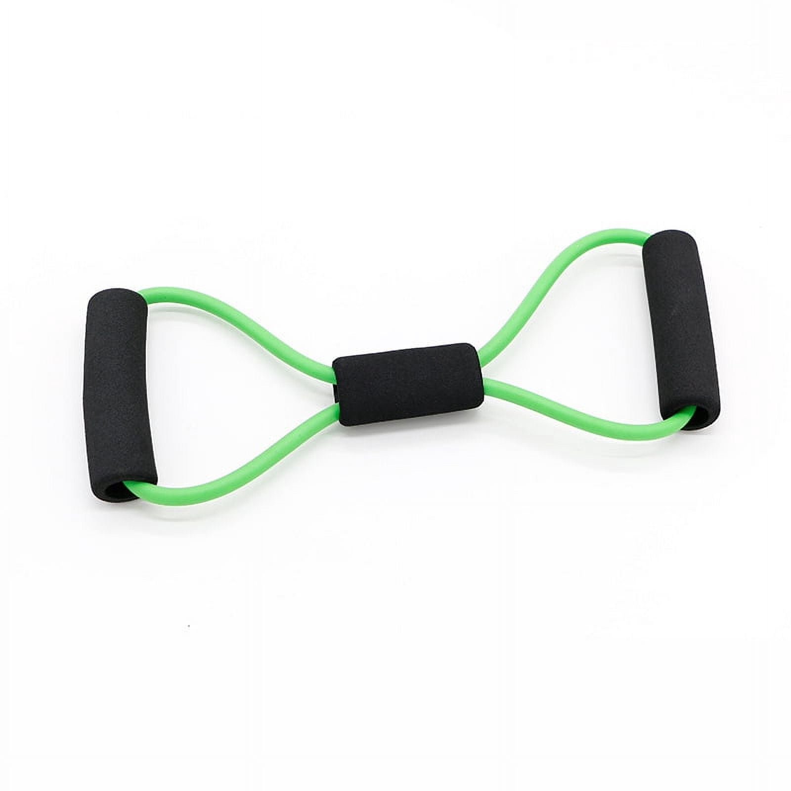 The figure 8 resistance band Fitness Resistance Band with Handles, Elastic Fitness Band, Elastic Fitness Band, Family Exercise, Physical Therapy, Strength Training