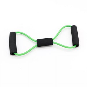 The figure 8 resistance band Fitness Resistance Band with Handles, Elastic Fitness Band, Elastic Fitness Band, Family Exercise, Physical Therapy, Strength Training
