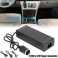 thumbnail image 2 of Car Power Adapter Converter 110/240V To 12V 15A Cigarette Lighter Socket Pl, 2 of 8