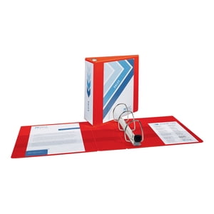 Avery Binder de présentation de taille de lettre de duty-duty, rouge