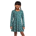 thumbnail image 5 of George Girls' Long-Sleeve Skater Dress, 5 of 5