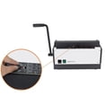 thumbnail image 2 of Electric Iron Ring Binding Machine Double Iron Ring 40 Hole Puncher Binding Machine Desk Calendar Calendar Binding Machine ,Pinpoint Punching, 2 of 6