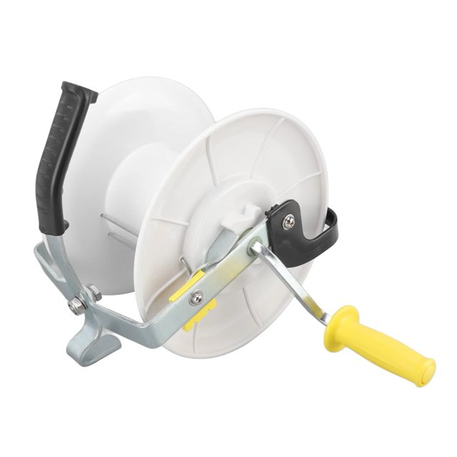 Electric Fence Wire Reel Manually High Strength ABS Fence Electrified Rope Cord Reel Electrified Rope Winder for Farm