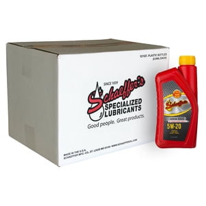 Schaeffer Manufacturing Co. 9004-012 Supreme 9000 Full Synthetic Gasoline Engine Oil 5W-20, 1-Quart Bottle (Pack of 12)