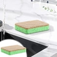 thumbnail image 2 of Dishwashing Wood Pulp Cotton Rags Dishwashing Grease Stain Sponge Block Wipe Tool Wipe Cleaning, 2 of 5