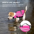 thumbnail image 3 of Reflective Pet Life Jacket with Safety Buckles, Buoyancy Aid Vest for Swimming Boating Water Rescue Dogs, 3 of 5