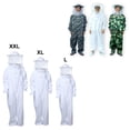 thumbnail image 2 of Ruiboury Durable And Essential Gear Beekeeping Suit Lightweight And Universal Easy To Ventilated Jacket For Beekeeper gray camo L 1Set, 2 of 6