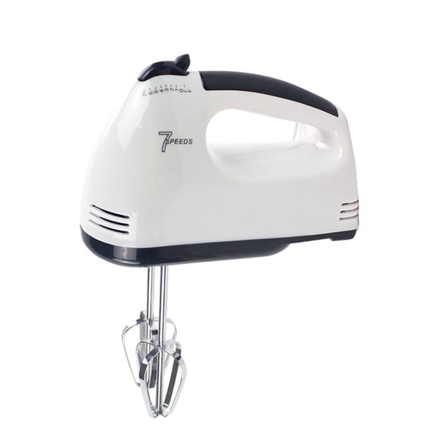 becaristey Egg Beater Electric Drink Foam Mixer Handle Baking Cake Mixer Kitchen Mixing Tool US Plug